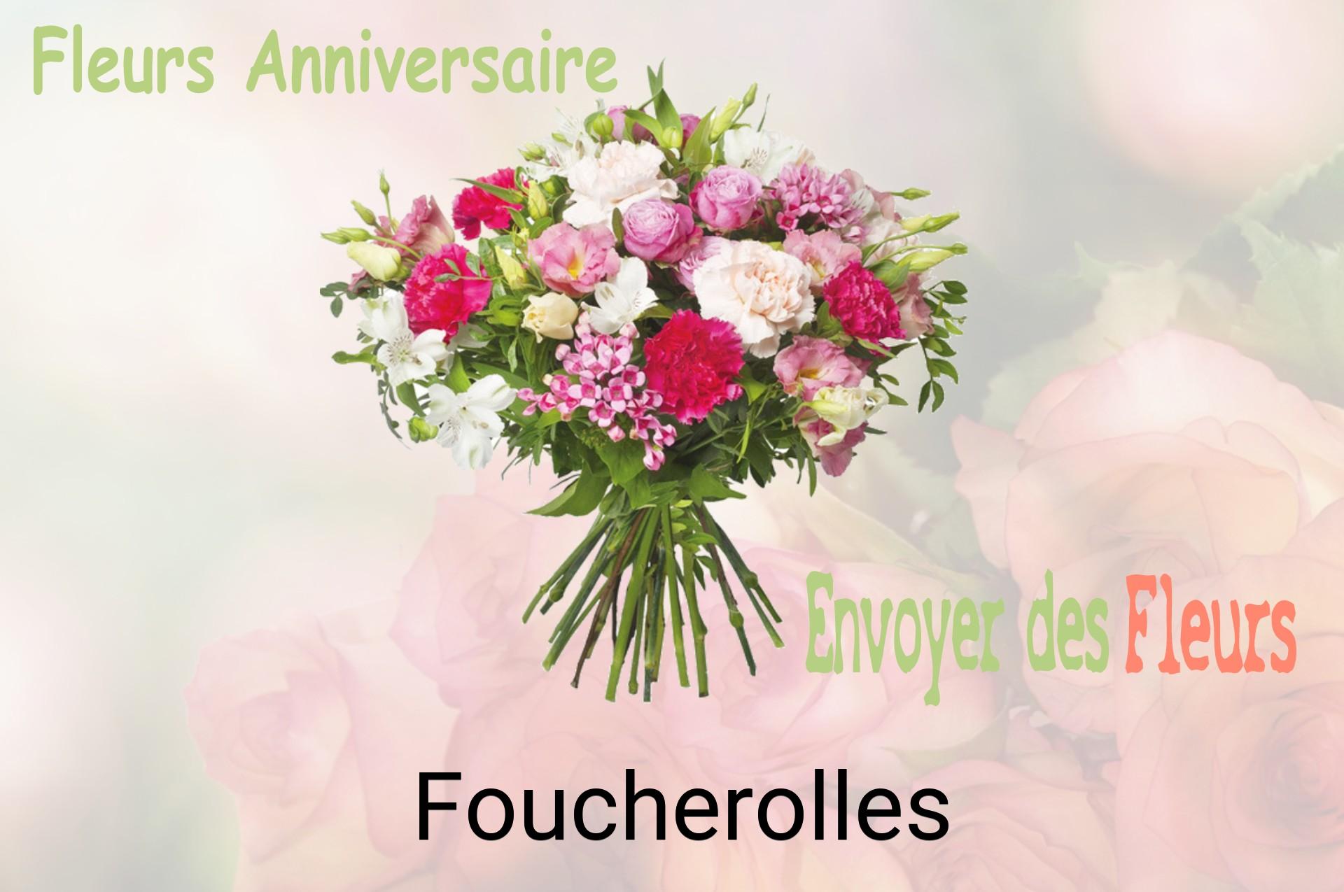 Bouquet de fleurs d’anniversaire livré à Foucherolles