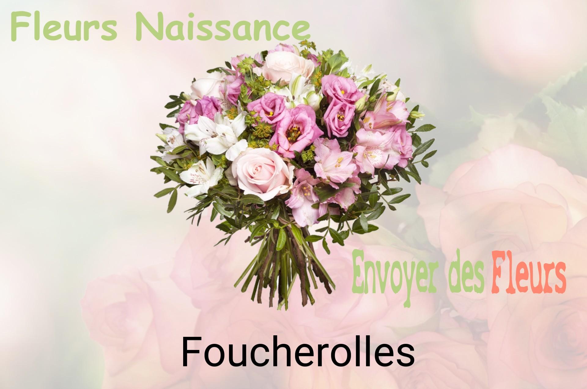 Bouquet de fleurs de naissance livré à Foucherolles