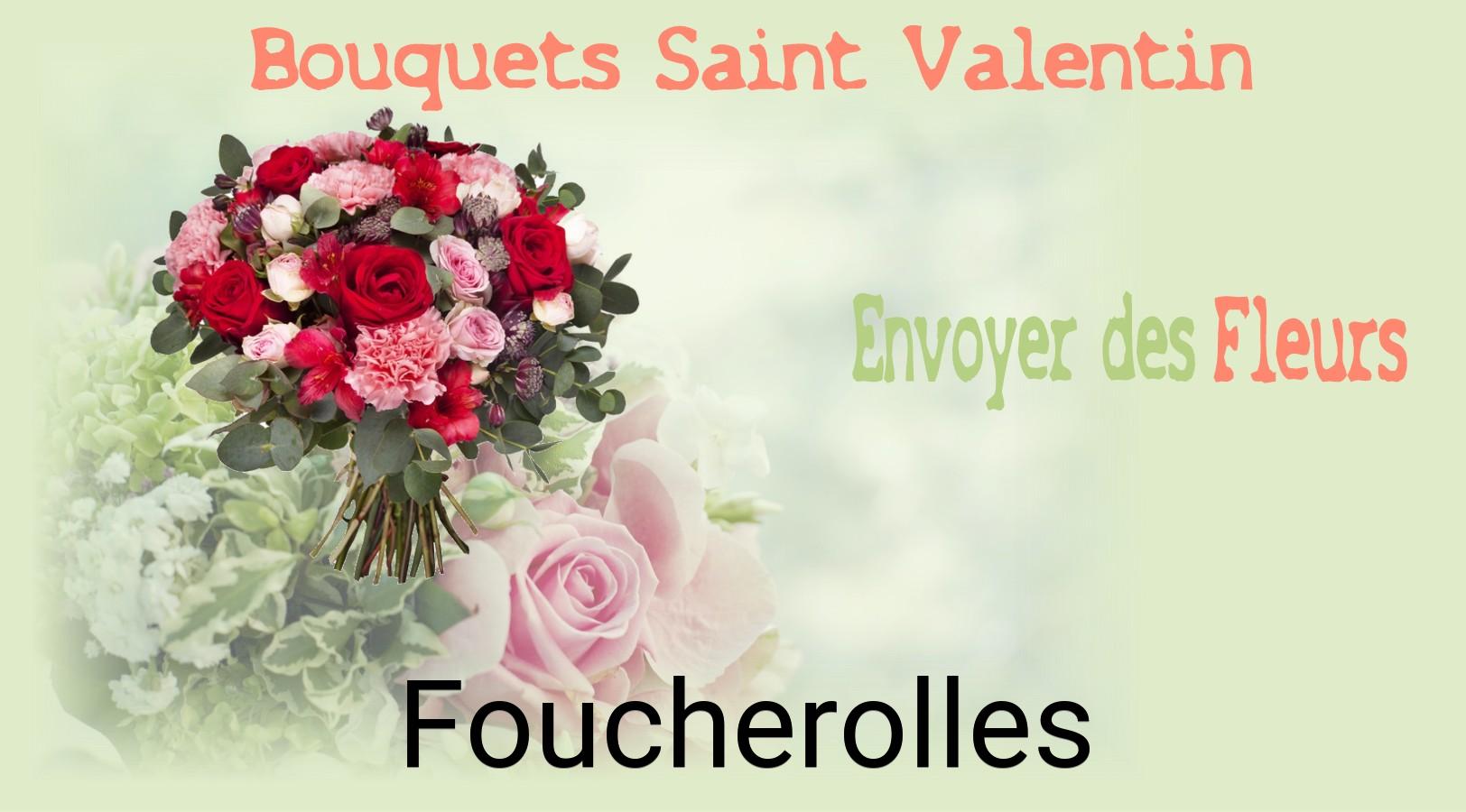 Roses de Saint-Valentin livrées à Foucherolles